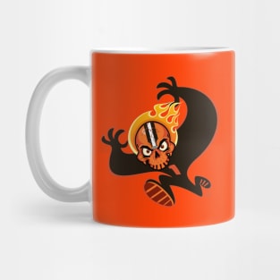 Go Browns SkullyDawg Shadow Runner Mug